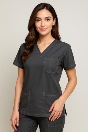 Women’s Double Stitch Scrub - Image 4