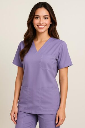 Women’s Double Stitch Scrub - Image 3