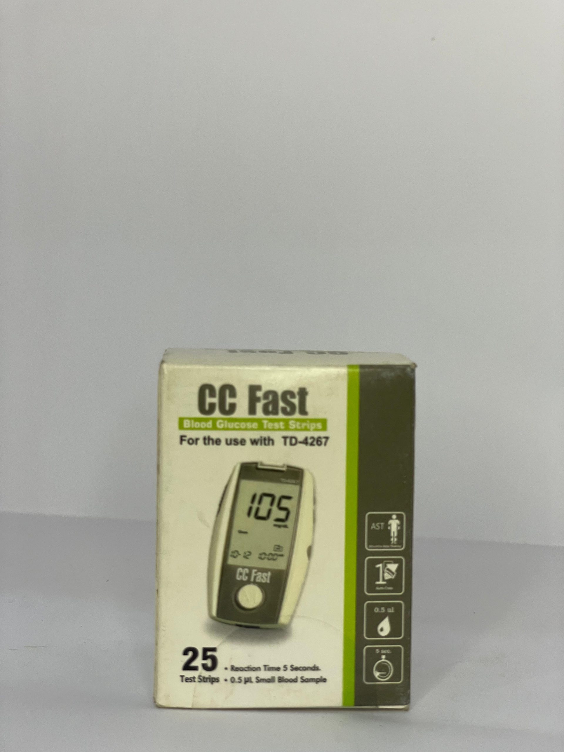 CC FAST sugar test strips 50-pack for accurate glucose testing in Pakistan
